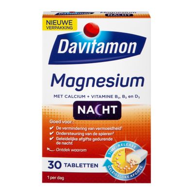 Davitamon Magnesium Voor De Nacht 30stuks