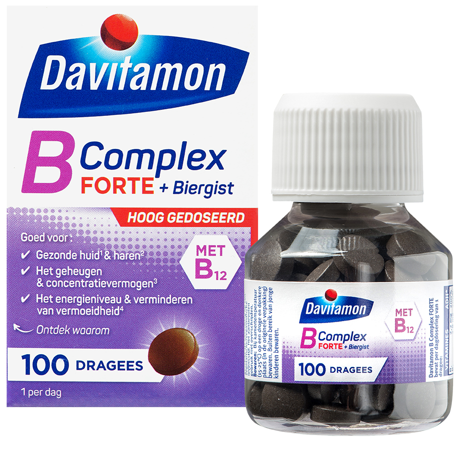 Davitamon Vitamine B Tekort Complex Forte Dragees Tabletten