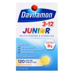 Davitamon Junior Kauwtabletten Banaan 3plus Vitamine Kinderen 120stuks thumb