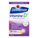 Davitamon Vitamine D Volwassenen Smelttablet 75tabl thumb