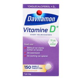 Davitamon Davitamon Vitamine D Volwassenen Smelttablet