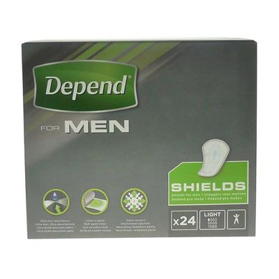 Depend For Men Shields 24stuks