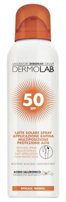 Dermolab Zonnebrand Sun Milk Spray Factor(spf)50 150ml