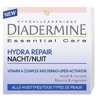 Diadermine Nachtcreme Essential Care Hydra Repair 50ml