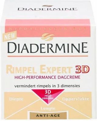 Diadermine Dagcreme Rimpel Expert 3d  50ml 50ml