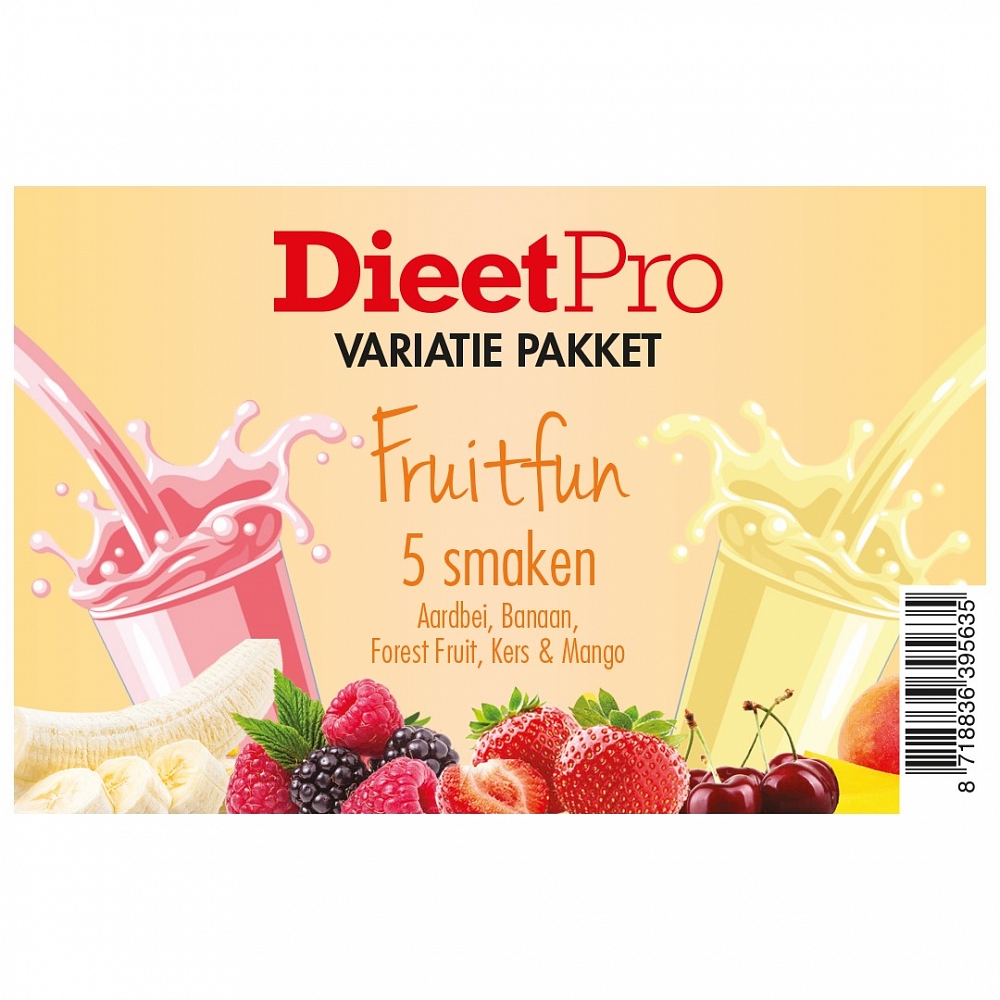 Dieet Pro Variatiepakket Fruitfun