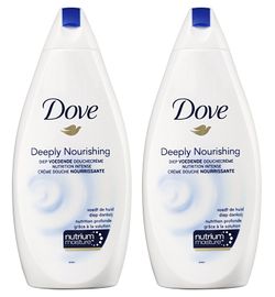 Dove Dove Shower Cream Deeply Nourishing Voordeelverpakking Dove Deeply Nourishing douchecreme