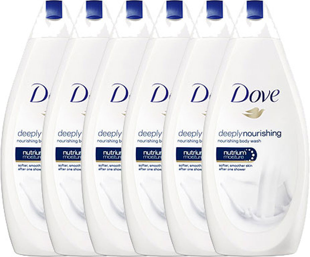 Dove Douchegel Deeply Nourishing Voordeelverpakking 6x500ml