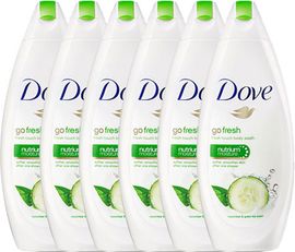 Dove Dove Douchegel Go Fresh Touch Voordeelverpakking Dove showergel 250ml Cucumber & Green Tea