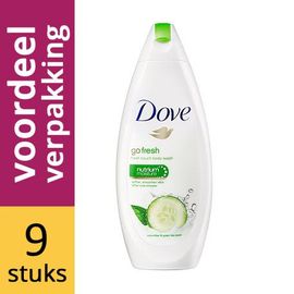 Dove Dove Douchegel Go Fresh Touch voordeelverpakking Dove showergel 250ml Cucumber & Green Tea