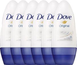 Dove Dove Deodorant Deoroller Original Women Voordeelverpakking Dove Original Deodorant Roller