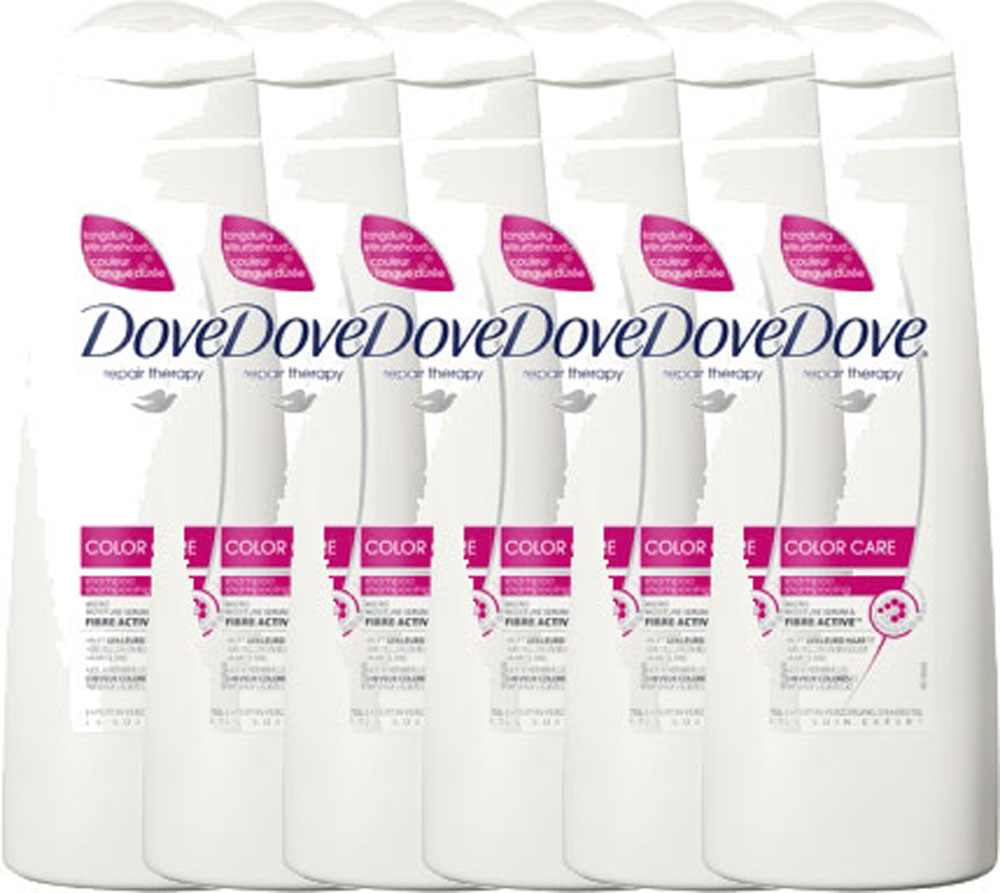 Dove Shampoo Color Care Voordeelverpakking 6x250ml