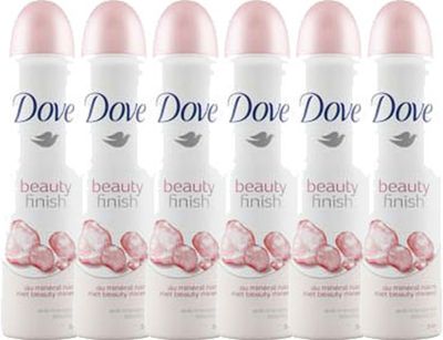 Dove Deodorant Deospray Beauty Finish Voordeelverpakking 6x150ml
