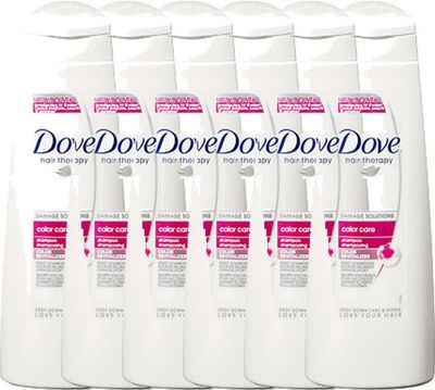 Dove Shampoo Colour Rescue Voordeelverpakking 6x250ml