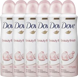 Dove Dove Deodorant Deospray Beauty Finish Voordeelverpakking Dove Deodorant Deospray Beauty Finish