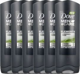 Dove Dove Men+Care Douchegel Minerals And Sage Voordeelverpakking Dove Men+Care Douchegel Minerals & Sage