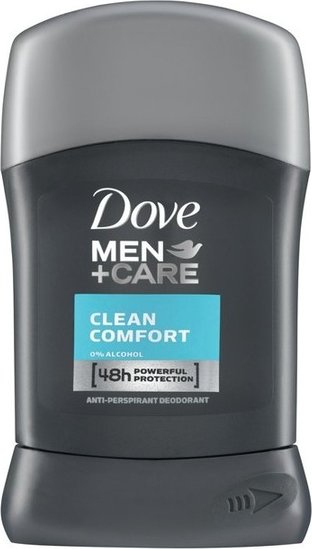 Dove MenCare Deodorant Stick Clean Comfort 50ml Dove MenCare Deodorant Stick Clean Comfort 50ml