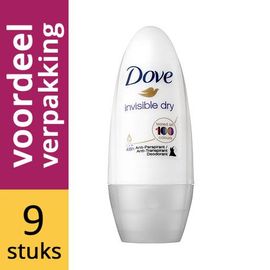 Dove Dove Deodorant Deoroller Invisible Dry Women voordeelverpakking Dove Invisible Dry Women Deodorant Roller