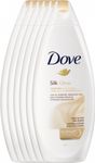 Dove Shower Silk Glow Voordeelverpakking 6x250ml thumb