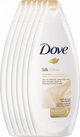 Dove Dove Shower Silk Glow Voordeelverpakking Dove Douchecreme Silk Glow
