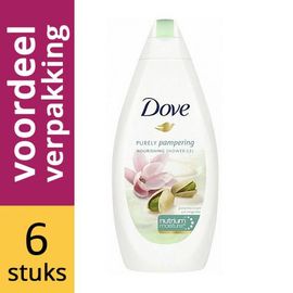 Dove Dove Pamper Shower Gel Pistachio Magnolia voordeelverpakking Dove Purely Pampering Douchegel Pistache & Magnolia