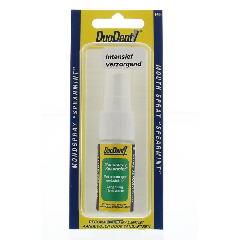 Duodent Duodent Mondspr Spearmint 11ml Duodent Duodent Mondspr Spearmint 11ml