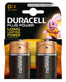 Duracell Duracell Batterijen Plus Power Us D