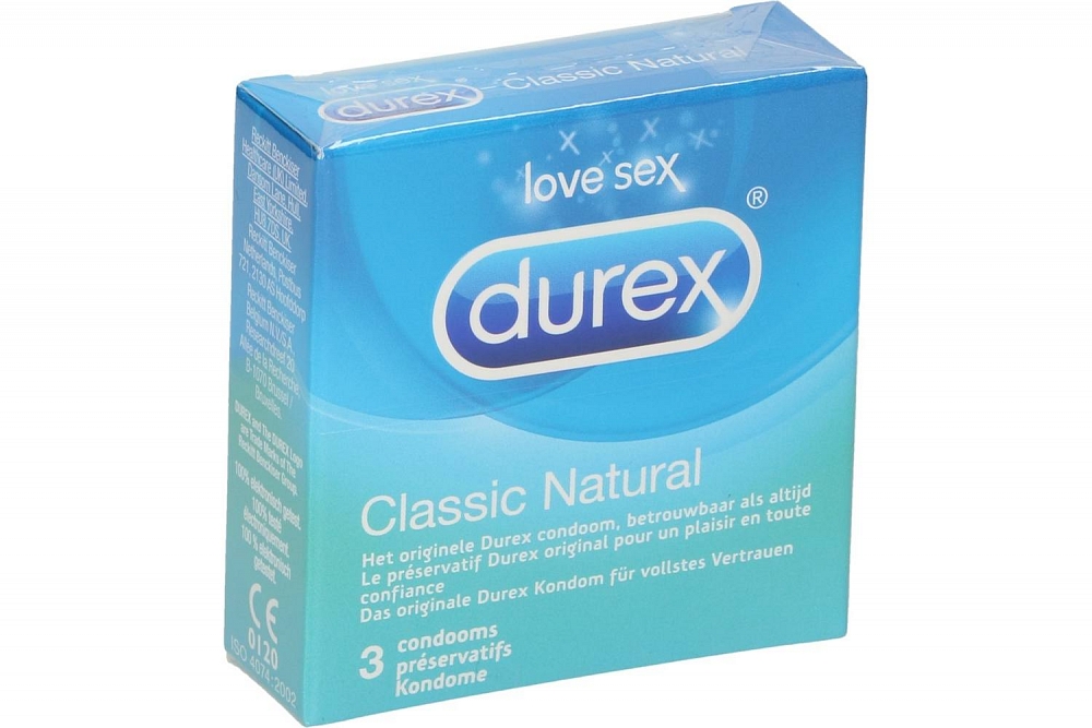 Durex Condooms Natural 3