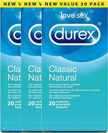 Durex Durex Condooms Classic Natural Voordeelverpakking Durex Condooms Classic Natural