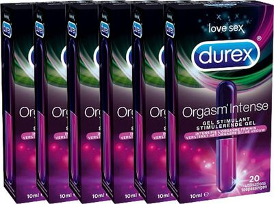 Durex Orgasmic Intense Gel Voordeelverpakking 6x10ml