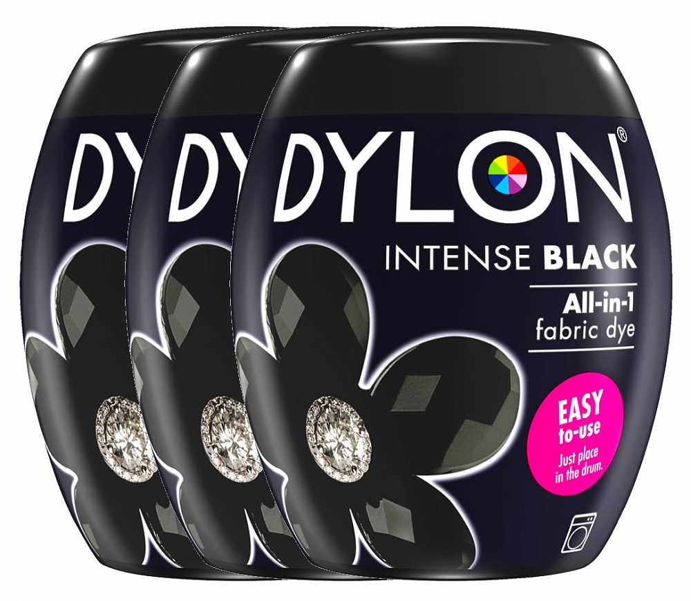 Dylon Textielverf Voor De Wasmachine Intens Black Voordeelverpakking Dylon Textielverf Voor De Wasmachine Intens Black Voordeelverpakking