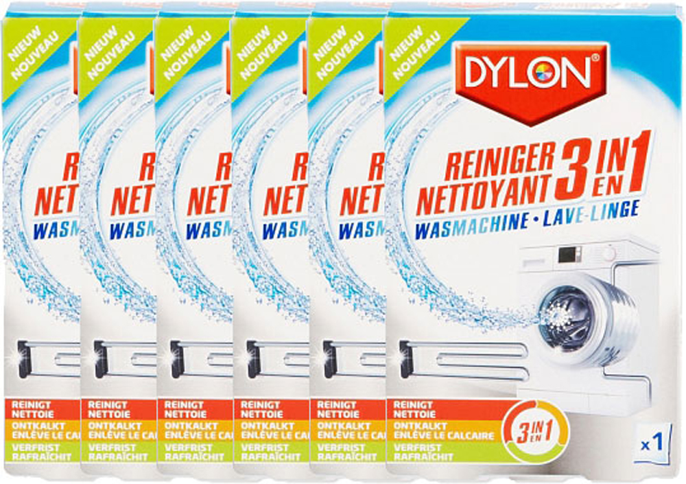 Dylon Wasmachinereiniger 3in1 Voordeelverpakking