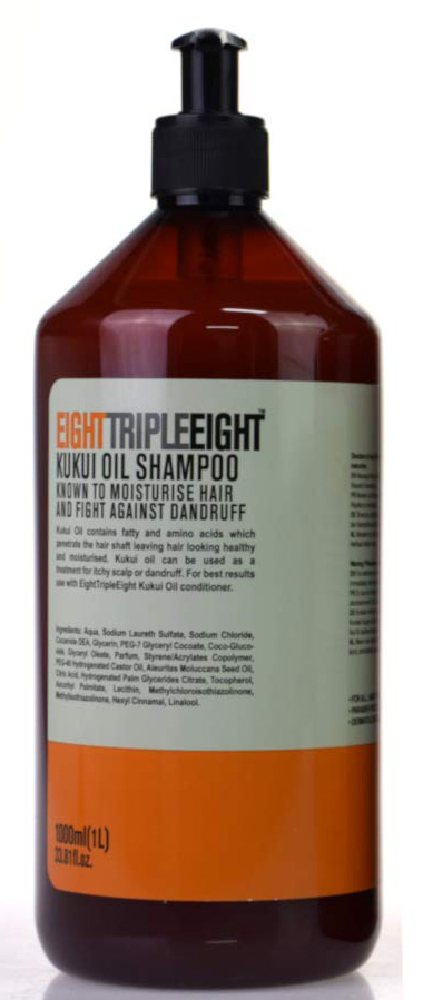 Eight Triple Eight Kukui Oil Shampoo 1ltr
