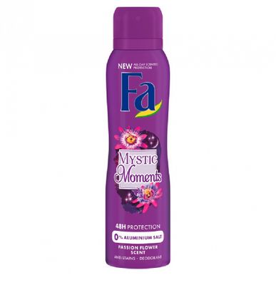 Fa Deodorant Spray Mystic Moments Passion Flower 150ml