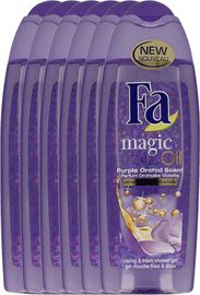Fa Fa Shower M.oil Purple Orchid Voordeelverpakking Fa Shower Gel Magic Oil Purple Orchid Scent