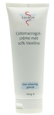 Fagron Cetomacrogol Creme 10 % Vaseline 100gram