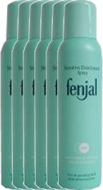 Fenjal Fenjal Deodorant Deospray Sensitive Dry Voordeelverpakking Fenjal Deodorant Deospray Sensitive Dry