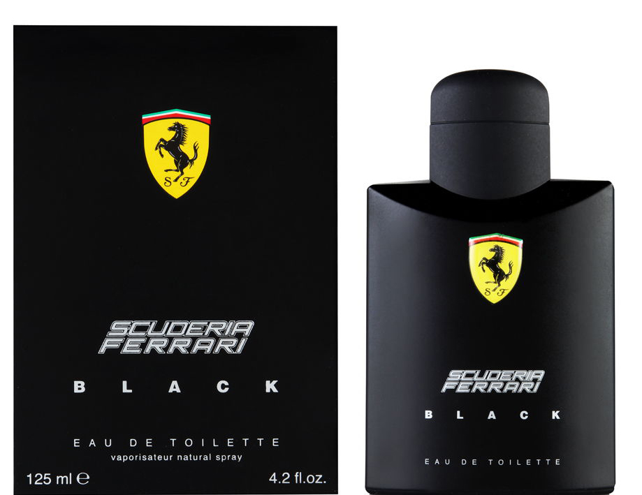 125ml Ferrari Black Eau De Toilette Man