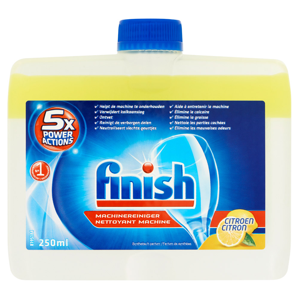 Finish Vloeibare Vaatwasmachine Reiniger Lemon Finish Vloeibare Vaatwasmachine Reiniger Lemon