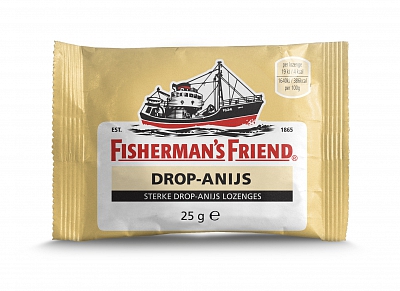 Fishermans Friend Drop-Anijs Sterke Drop-Anijs Lozenges Geel