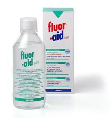 Fluor Aid Mondspoeling 0,05% 500ml