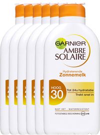 Garnier Garnier Ambre Solaire Zonnebrand Melk Factor(spf)30 Voordeelverpakking Garnier Ambre Solaire Zonnebrand Melk Factor(spf)30