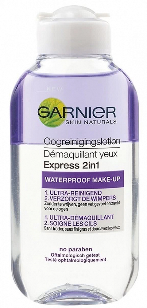 Garnier Skin Naturals 2 in 1 Oogreinigingslotion 125ml