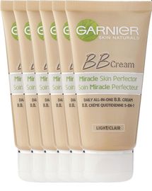 Garnier Garnier Skin Naturals BB Cream Miracle Skin Perfector All-in-1 Dagcreme Lichte Huid Voordeelverpakki Garnier Skin Naturals Miracle Skin Perfector BB Cream Licht