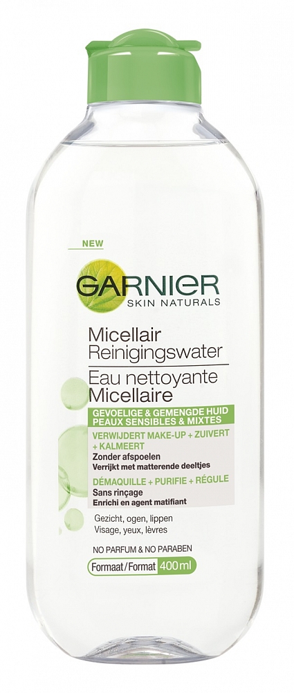 Garnier Skin Naturals Micellair Reinigingswater Gevoelige En Gemengde Huid 400ml