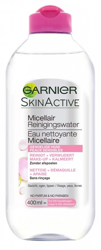 Garnier Skin Naturals Micellair Reinigingswater Gevoelige Huid 400ml Garnier Skin Naturals Micellair Reinigingswater Gevoelige Huid 400ml