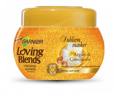 Garnier Loving Blends Argan En Cameliaolie Subliem Masker 300ml