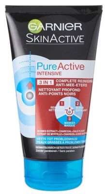 Garnier SkinActive PureActive Intensieve Reinigingsgel 3 in 1 150ml