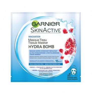 Garnier SkinActive Hydra Bomb Tissue Masker Granaatappel Stuk