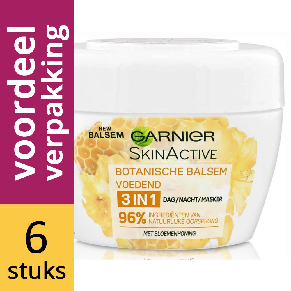 Garnier Skinactive Botanische Balsem 3-in-1 Met Bloemenhoning Voordeelverpakking 6x140ml